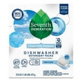 Seventh Generation Free Clear Natural Dishwasher Detergent Packs 45ct