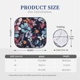 thumbnail image 3 of Kll Flowers Ad Butterflies Windshield Sun Shade 2-Piece Foldable Car Front Window Sunshade For Most Sedans Suv Truck- Small, 3 of 7