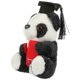 thumbnail image 5 of Creative Grad Panda Adorable Panda Plush Toy Simulated Panda Doll Graduation Panda Doll, 5 of 5