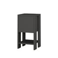 thumbnail image 4 of Ada Home Decor Furniture Anthracite 2 Tier Natoma Nightstand, 4 of 5