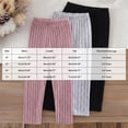 thumbnail image 3 of NIEWTR Baby & Toddler Girls' Ribbed Leggings (3 Pack) – Soft Cropped Cotton Blend Ribbed Pants, 3 of 9