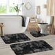thumbnail image 4 of Uuiauoio Solid Color Bath Mats 4 Set,Bathroom Rugs,Toilet Mats Universal,Soft and Comfortable,Water Absorption,Non-Slip Thick Washable,Easier to Dry(15.7x31.5in,15.7x23.6in,15.7x19.6in,15.7x14.9in), 4 of 7