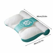 Bed Pillows for Sleeping, Soft Hotel Collection Pillows for Side and Back Sleepers Gusseted Cooling Pillow, Memory Foam Pillows, Twin Pillows 23.6x15.7 Perfect for Twin Bed and Travel