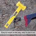thumbnail image 1 of Henmomu Tent Hammer Hammer Lightweight Hammer Outdoors For Knock The Stake And Peg To The Groud, 1 of 8