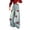 A01-Blue, variant on Back To School Baggy Jeans for Girls Cute Bow High Waist Wide Leg Denim Pants Y2k Clothes for Kids and