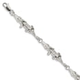 thumbnail image 2 of Auriga 925 Sterling Silver Alligator Bracelet 7inch for Women, 2 of 6