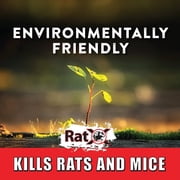 RatX Rodent Killer Bait Pellets for Rats & Mice – Poison Free, Pet Safe Indoor & Outdoor Use Pellets 8 oz. Bag - 620100
