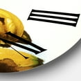 thumbnail image 3 of Designart 'Banana And Red Berries' Farmhouse Wall Clock, 3 of 5