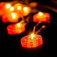 thumbnail image 3 of Cadena de luces solares para exteriores - 1,5 m - 10 LED - para Halloween, jardín, vacaciones, otoño - luz cálida, 3 of 5