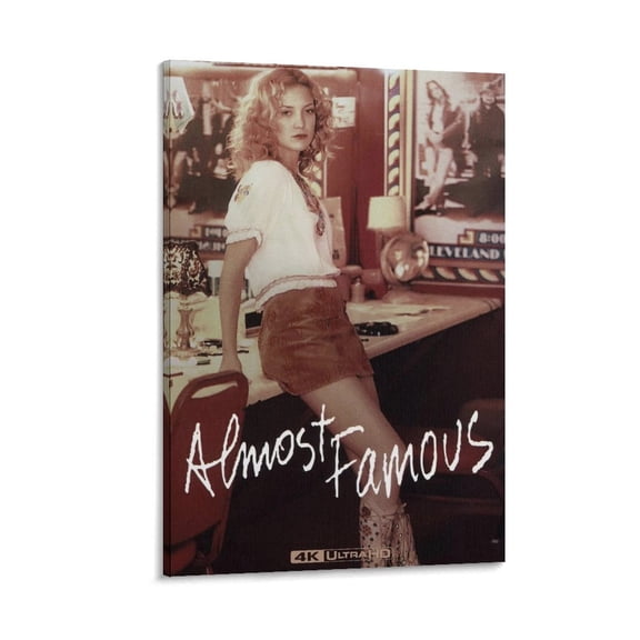 Almost Famous Movie Poster Posters Art Print Wall Photo Paint Poster Hanging Picture Family Bedroom Decor Gift 16x24inch(40x60cm)