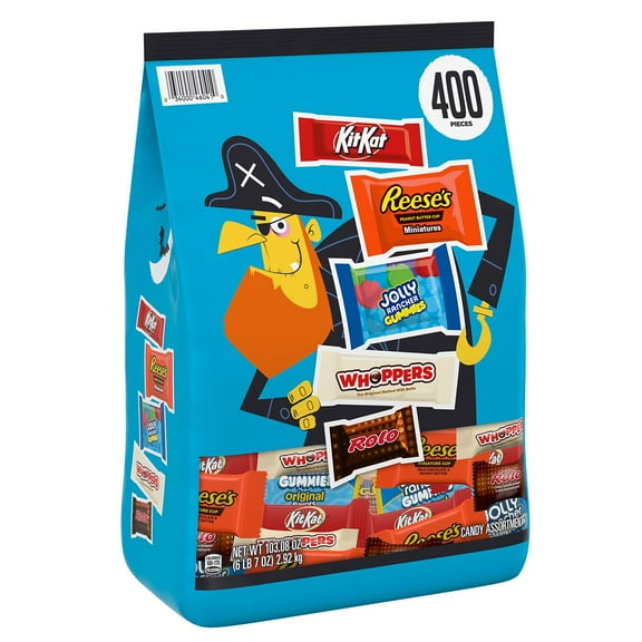 HERSHEY'S Variety Pack Halloween Candy, 400 pcs.