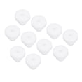 thumbnail image 1 of 10 Piezas de tapón de grommet de goma de presión, diámetro de 4.5 mm, ID 2 mm, sellado anti-rayones para caja eléctrica, blanco, 1 of 6