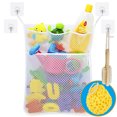 thumbnail image 2 of 47x31cm Baby Shower Baño Almacenamiento Malla para Red Organizador, 2 of 5