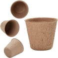 thumbnail image 1 of D Paper Biodegradable Pulp Seed Germination Pot 8X8Cm For Garden Planting Cultivation, 1 of 7