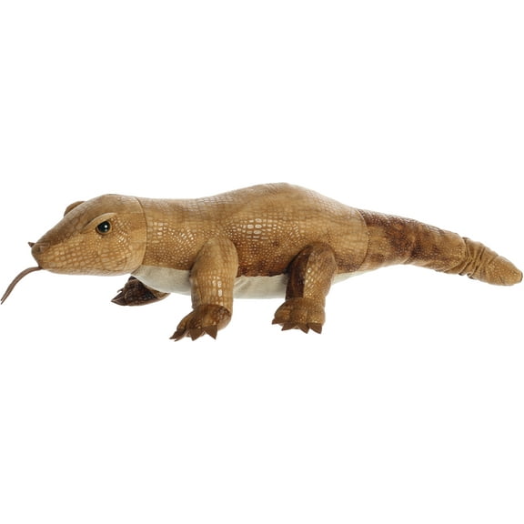 Aurora - Large Brown Flopsie - 18.5" Komodo Dragon - Adorable Stuffed Animal