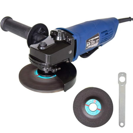 4 Inch Heavy Duty Angle Grinder - EJWOX 4-1/2 Inch 6 Amp Heavy Duty Paddle Switch Angle Grinder