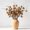 Coffee, variant on SHJHENG Artificial Velvet Pumpkin Home Decor Border Supply Artificial Pumpkin With Branches Fake Berries