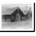thumbnail image 2 of Historic Framed Print, [Cabins of African Americans near Thomasville, Georgia, showing structure and position of chimneys], 17-7/8" x 21-7/8", 2 of 9