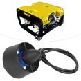 thumbnail image 2 of Metal Deep Water Thruster, Low Power 300M Waterproof Waterproof Thruster, For RC Boat Model Deep-water Submersible Propeller Waterproof Engine AUV ROV, 2 of 8