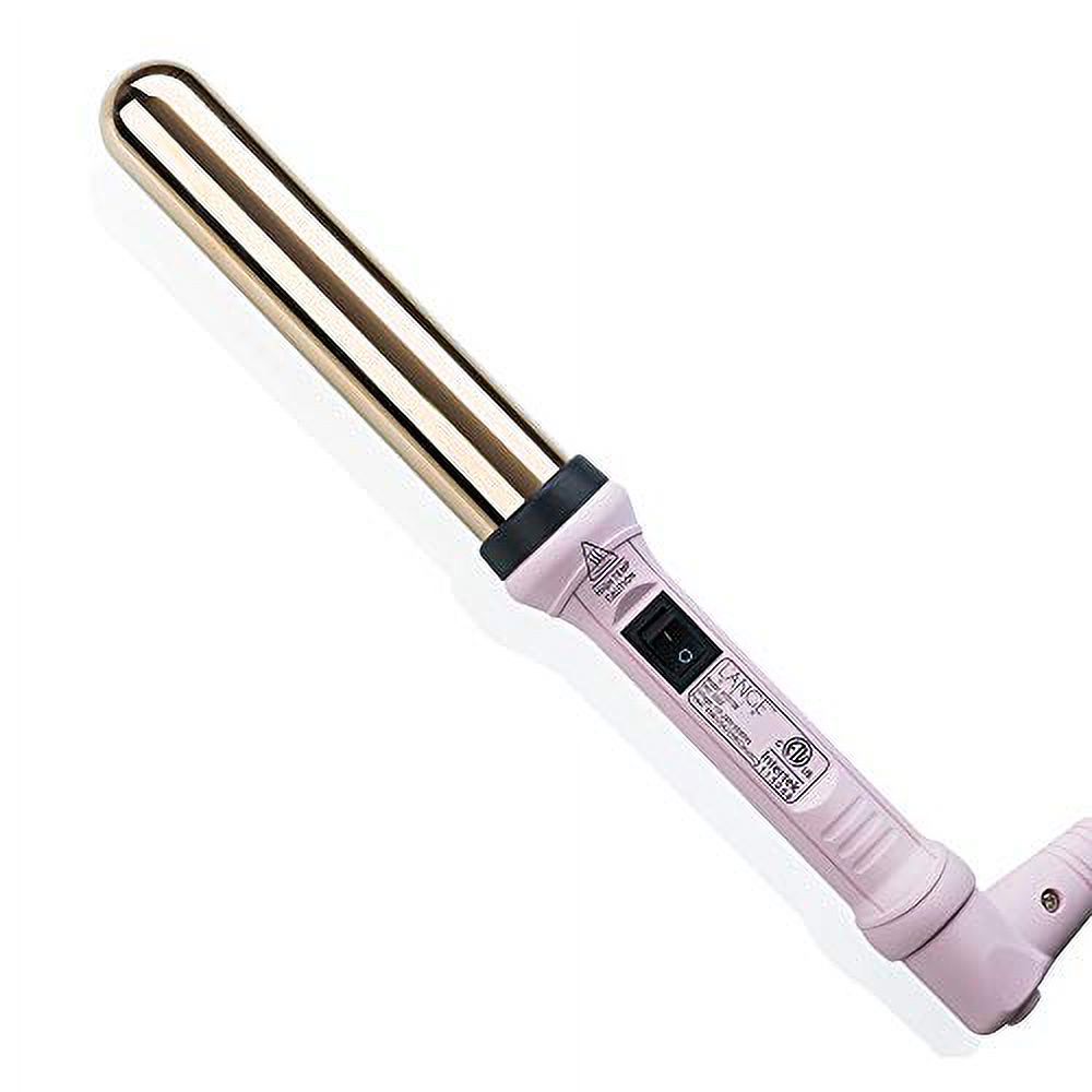L'ange Hair Ondulé Titanium 1-Inch Curling Wand | Salon Hair Styling Wand for Beach Waves