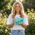 thumbnail image 4 of EclipseJewels Ocean Shell Squishy Stress Block - Soft Slow Rising Sensory Toy for Venting, Anxiety Relief, Office Home Travel, Squishy Toys for Adults Kids, 4 of 6