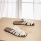 thumbnail image 1 of Sandalias planas para mujer antideslizantes sandalias de playa de verano transpirables para viajes al aire libre, 1 of 9