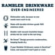 thumbnail image 4 of Vaso YETI Rambler de acero inoxidable con aislamiento al vacío de 590 ml, 4 of 4