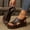 Coffee, variant on Gspmoly Women Slides Sandals, Fashion Women Casual Round Head Comfy Sandals Beach Casual Shoes Shower Slides Beige 41