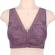 thumbnail image 3 of WILLBEST Brasier Sin Varillas Mujer Sujetador De Encaje Sexy Con Cremallera Frontal Para Mujer, Sin Aros, Talla Grande 2582, 3 of 3