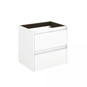 Ambra 60 WG Vanity Base Unit in Gloss White