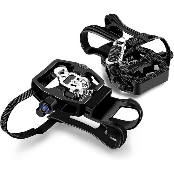 Spd Pedals 9/16'' Spd Pedals For Spin Bike/spin Bike Pedals With Clips/compatible Peloton Pedals - Spd Pedals - Toe Cas For Peloton Bike - P