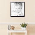 thumbnail image 3 of ArtToFrames 22" x 24" Satin Black Bull Nose Picture Frame, 22x24 inch Black Wood Poster Frame (WOM-1417), 3 of 7