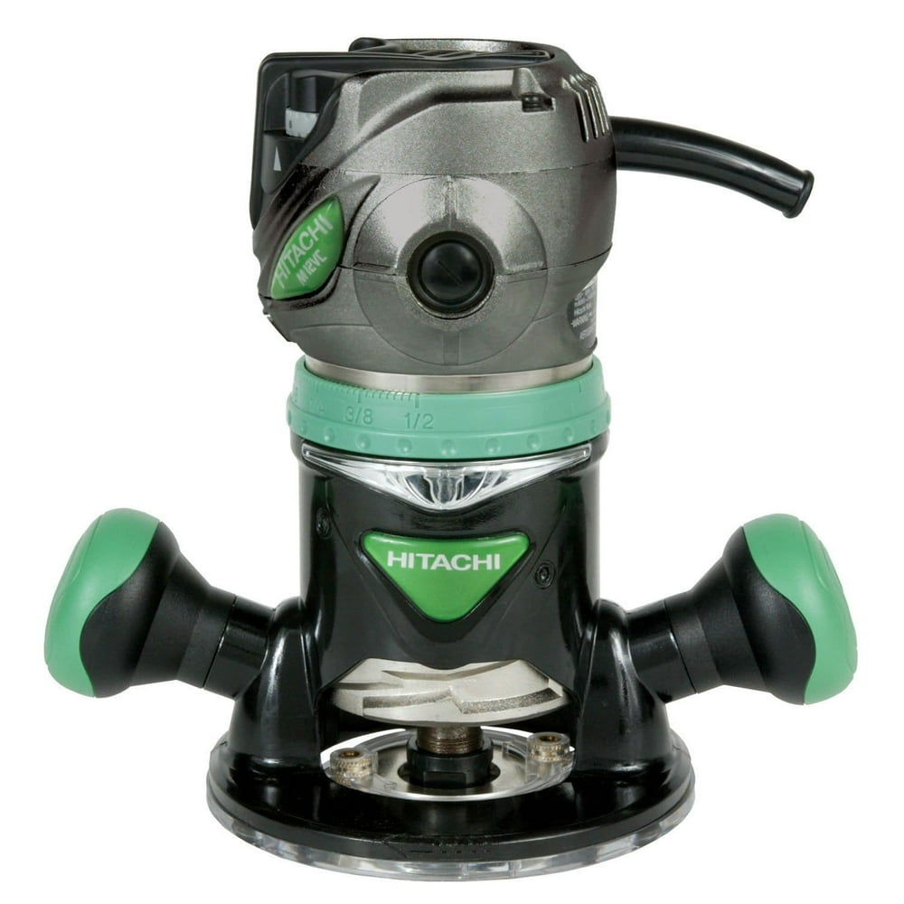 Hitachi Variable Speed Router With Fixed Base, M12Vc