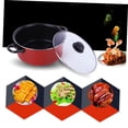 thumbnail image 3 of unbranded 3pcs Non Stick Soup Pot Cook Tool Plastic Non Stick Frying Pans for Home Daily Use, 3 of 8