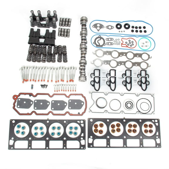 For 2003-2007 GMC Chevrolet 4.8 5.3 Stage 2 Cam Kit Camshaft Lifters Head Gasket