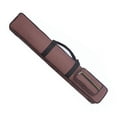 thumbnail image 2 of VONKY Étui de Queue de Piscine Snooker Sac Anti-Rayures Portable Conteneur Sac Rouge Café 85x18x7cm, 2 of 6