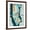 Brown Frame, variant on Art.com Manhattan Map Blue Brown Art Print by Michael Mullan, 18" x 24"