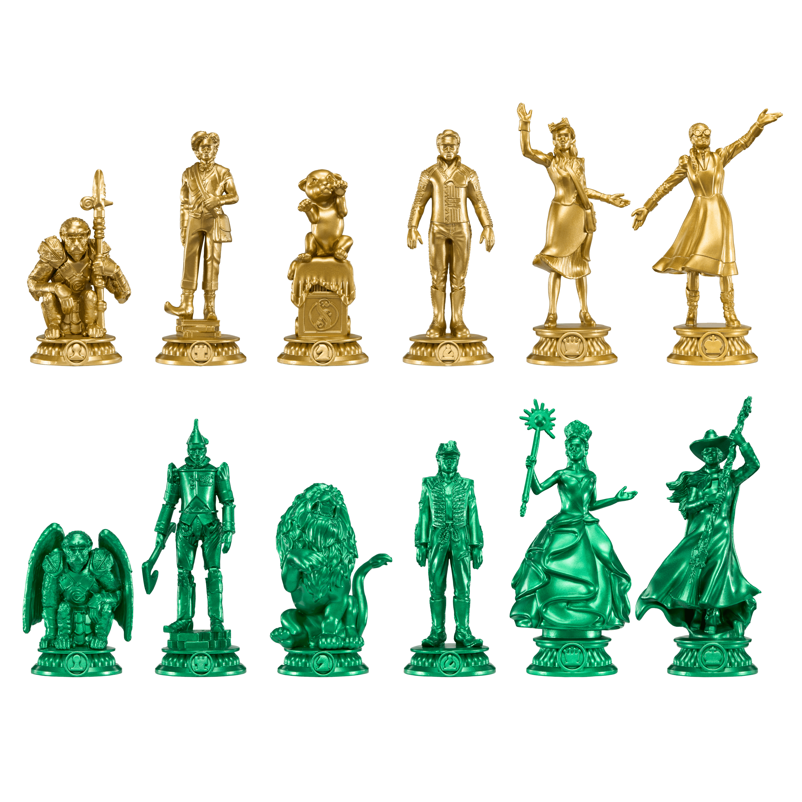 The Noble Collection Wicked Chess Set - Shiz vs. Emerald City