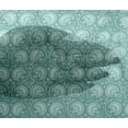 thumbnail image 4 of oneOone Viscose Chiffon Fabric Leaves & Floral Block Printed Fabric 1 Yard 42 Inch Wide, 4 of 4