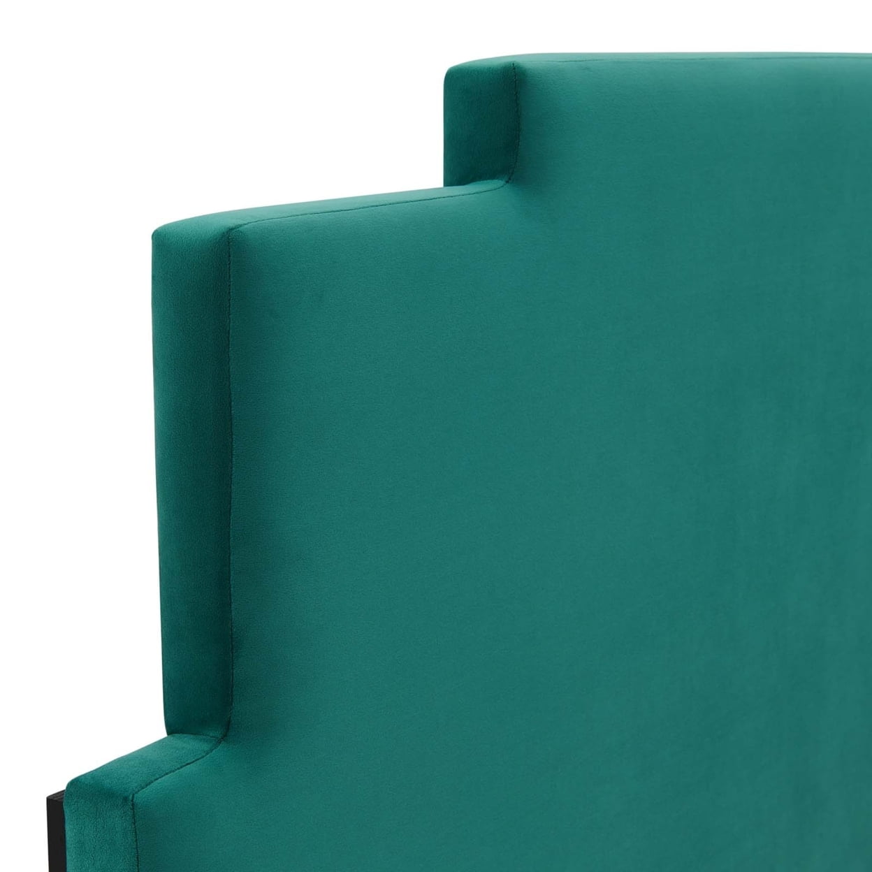 Kasia Performance Velvet Twin Headboard Teal