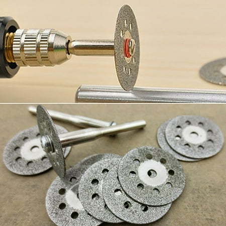 - Obstce 12 Pcs Rotary Tool Circular Saw Blades Cutting Wheel Discs Mandrel Cutoff