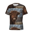 thumbnail image 3 of Rocae Yak for Men's Moisture-Wicking Crew Tee - T-Shirt for Sports, Outdoor Activities, and Casual WearSmall, 3 of 9