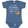 thumbnail image 3 of Inktastic I Love My Daddy to the Moon and Back Boys or Girls Baby Bodysuit, 3 of 5