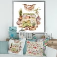 thumbnail image 3 of Designart 'Indoor House Plants Urban Jungle in Flowerpots IV' Traditional Framed Art Print, 3 of 4