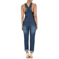 thumbnail image 3 of American Bazi Women's Classic Long Overalls RJHO170 - BLUE - 6X-Large - D14D, 3 of 4