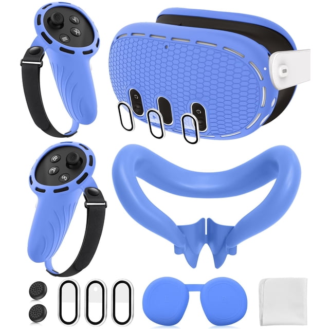 Set de fundas de silicona VR Accessories para Meta/Oculus Quest 3