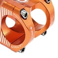 thumbnail image 3 of Lightweight 31.8mm/35mm Bike Stem Short Stem Handlebar 28.6mm for Mountain Road Cycling Accessories Most  Steer Tube , orange, 3 of 8