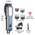 thumbnail image 2 of Cortapelos recargables para hombres, kit profesional de peluquero, cortapelos eléctricos para el hogar, 2 of 5
