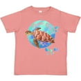 thumbnail image 3 of Inktastic Myrtle Beach Sea Turtle and Bubbles Boys or Girls Toddler T-Shirt, 3 of 5