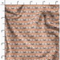 thumbnail image 2 of Soimoi Georgette Viscose Fabric Cat Animal Print Fabric by Yard 42 Inch Wide, 2 of 5